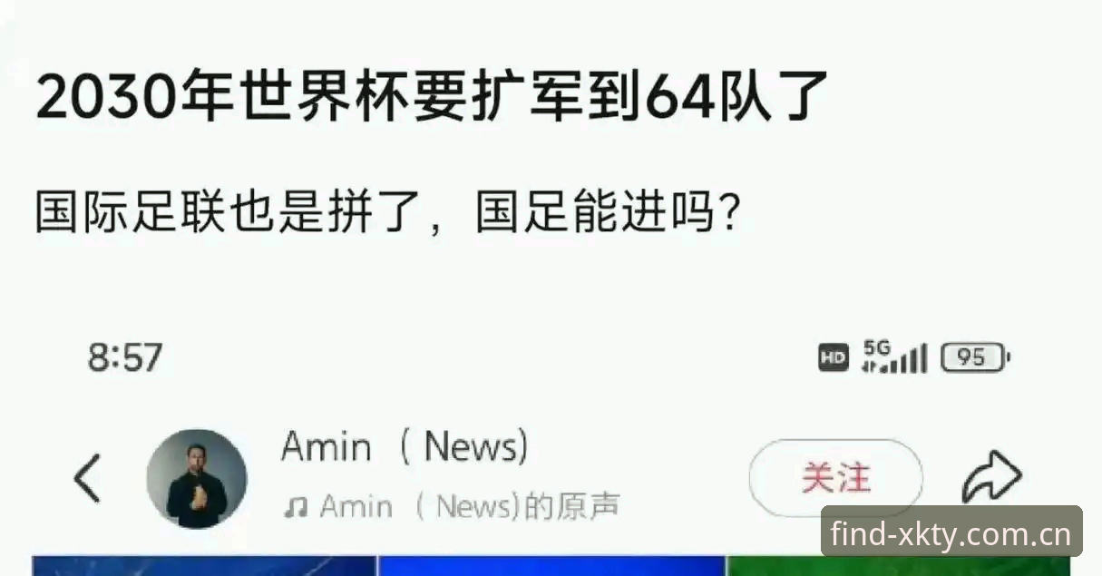 揭秘世界杯扩军至66队的深层战略：中国足球能否搭上这趟“末班车”？